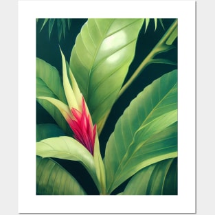 Lush Exotic Tropical Plants Posters and Art